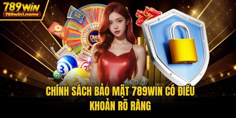 Chính sách bảo mật 789win có điều khoản rõ ràng