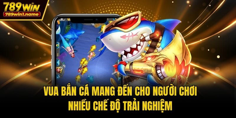 Vua bắn cá mang đến cho người chơi nhiều chế độ trải nghiệm
