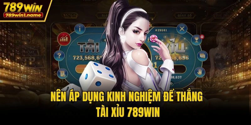 Nên áp dụng kinh nghiệm để thắng tài xỉu 789win